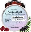 Prostate Shield Gummies - Men's Prostate Health Urinary with Saw Palmetto & Lycopene