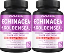 Echinacea、Goldenseal Root、ElderberryのEchinaceaのカプセル- 4か月の供給のための120のカプセル(2のパッケージ)