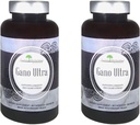 Alohaの薬用Gano Ultraの証明された有機のきのこの補足、自然な健康の補足、パック2、90のカプセルそれぞれ