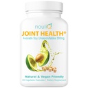 ナチュラル&ビーガンフレンドリージョイント健康サプリメント, アボカド大豆不満300mg, 非GMO, 任意のグルテンの無料, 人工色や風味, 酪農と貝, 60 日の供給.