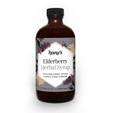 Hany's Harvest Elderberry Herbal Syrup – 8 fl oz | All-Natural Wellness Tonic、Apple Cider Vinegar、生ハニー&Elderberry | 非GMO、グルテンフリー、手作り