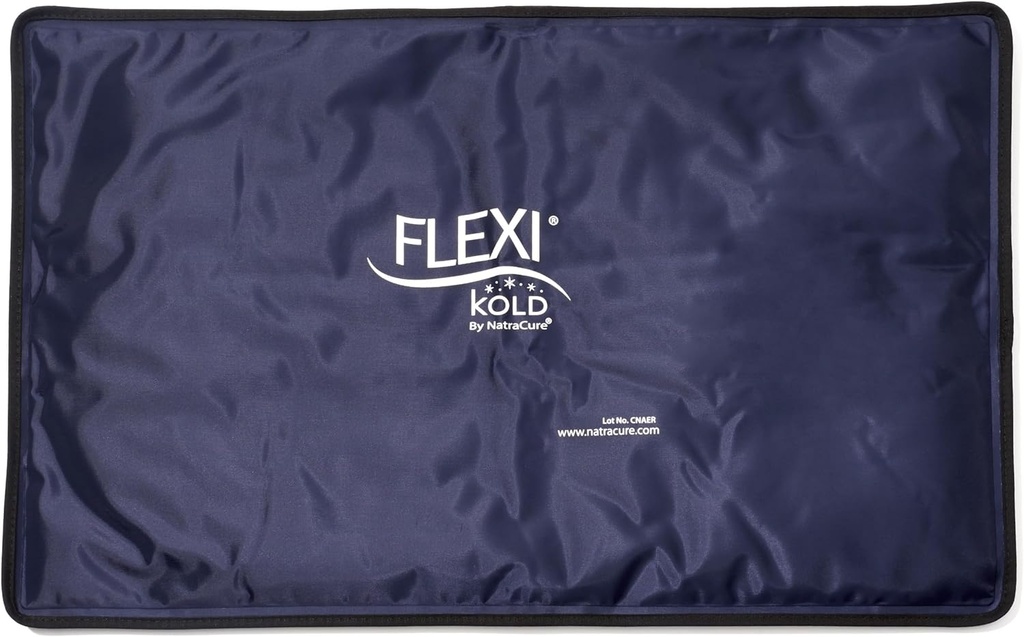 FlexiKold 余分な大きいゲルの傷害のための柔らかい適用範囲が広いアイス パック–アイス圧縮、アイス パッド、及びポストの外科のための平らなアイス ラップ、HIPS 及び完全な背部– XL – 大きさで分類して下さい 13" x 21.5」