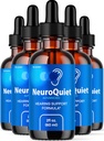 (5パック)NeuroQuietドロップ - 公式NeuroQuietデイリー補聴器毎日の補聴器すべての自然クリーン液体アドバンストフォーミュライヤーヘルス、講堂クラリティ&インナーイヤーバランスレビュー、5ヶ月間5ボトル