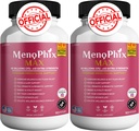 MenoPhix Max Premium Menopause サポート補足、40 Billions CFU、余分強さ、180カプセル(2)
