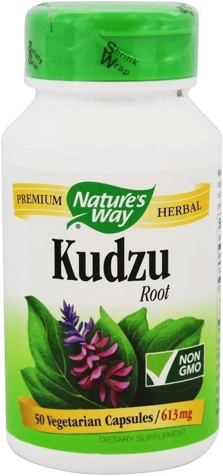 Natures Way Kudzu Rootベジタリアンカプセル、50カラット