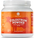 Gut Health、Bloating、毛の成長、免疫サポート、Bovine Cow Sourced Colostrum Protein、Lactoferrinの補足のための純粋なビロードのColostrumの粉、IgG (10 Ounce)と酪農場を含んでいます