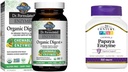 人生の庭は、ペパイン、Bromelain、21st Century Papaya Enzyme Chewableタブレット、熱帯、100カウントで消化酵素を配合しました