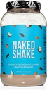 Naked Shake - チョコレートココナッツアーモンドプロテインパウダー - MCTオイル、グルテンフリー、大豆フリー、GMOや人工甘味料 - 30サービングと米国とカナダの農場から風味豊かな植物ベースのタンパク質