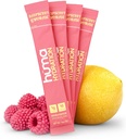 HUMA CHIA Hydration Drink Mix, Raspberry Lemonade 15 Packets - Low Calorie, High Electrolyte Powder for Sports & Exercise - 100% Natural, 1g Sugar, 10 Cal
