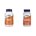 今サプリメント, NAC (N-アセチル Cysteine) 600 ゼレン&モリブデンと mg, 100 ベジーカプセル & 今Bromelainでケルセチン - 60 ベジーカプセル