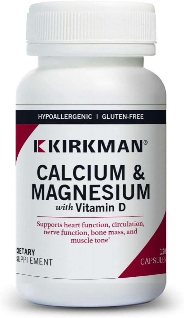 Calcium Magnesium Capsules - Hypo - 120 count