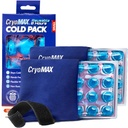 CryoMAXの冷たいパック、再使用可能な、8時間の風邪療法のアイス パック、小さい、6" x 6" (パッケージ2)