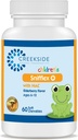 Creekside Naturals Snifflex, Children's Sinus & Respiratory Support, Elderberry for Immune Health, Pediatrician Formulated with NAC, Quercetin & Bromelain, Zero Sugar, Vegan, 60 Soft Chewables