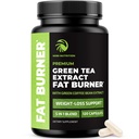 女性&男性のための緑茶減量の丸薬 | 45% EGCG | 胃の脂肪バーナー, 代謝ブースター & 食欲抑制剤 | 緑茶脂肪バーナー ダイエット丸薬 | ビーガン減量サプリメント | 120 Ct