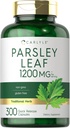 Carlyle Parsley リーフカプセル 1200mg | 300 カウント | 非GMO、グルテンフリーサプリメント