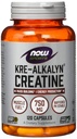 NOW食品Kre-Alkalynクレアチン - 120カプセル