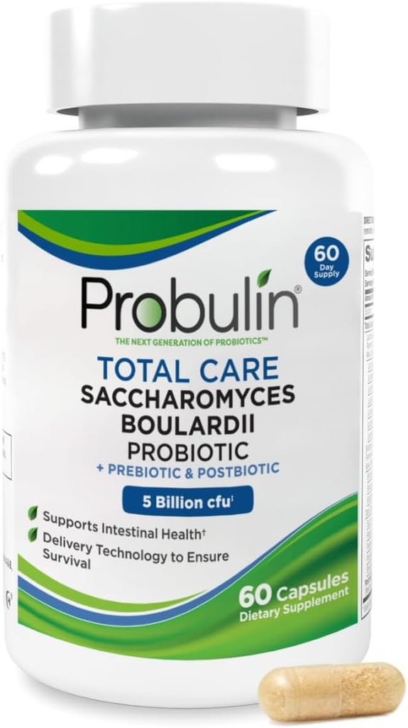 Probulinの総心配のSaccharomyces Boulardiiの事前+プロ+ Postbioticの60のビーガン カプセル