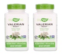 Nature's Way Valerian Root 1,590ミリグラムの伝統的な睡眠補助食品として(180ビーガンカプセル) パック2