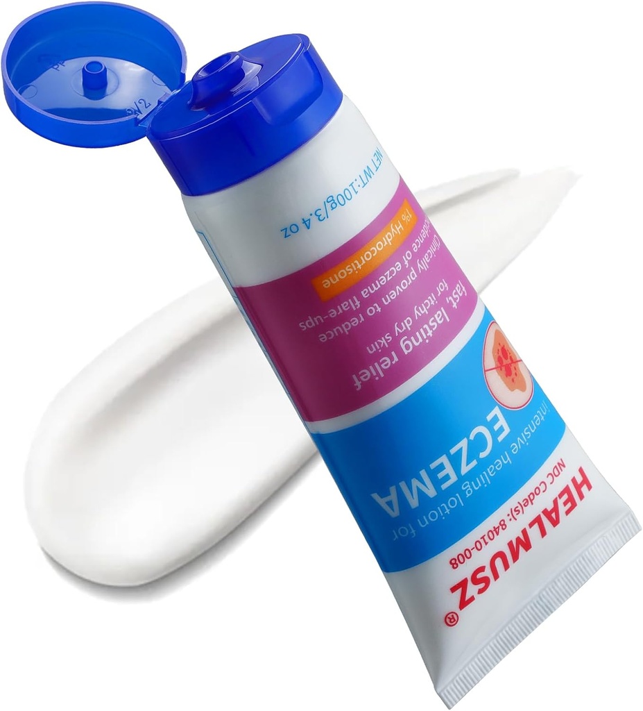 1%のハイドロコーチゾンおよび0.5%のNifedipine 3.40のOunceのEczema療法のHEALMUSZのEczemaの処置のクリーム。 アップグレード、独占販売