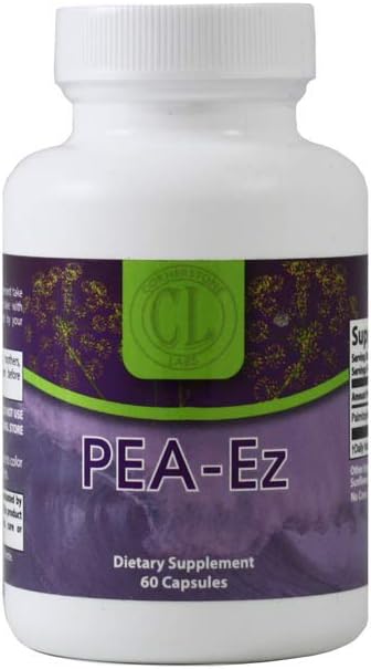 Pea-EZ (Palmitoylethanolamide) Capsules, 400 mg, 60 Count