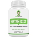 ヒスタミン耐性のためのVitaMonkヒスタミンブロッカー - HistaResist - DAO酵素サプリメントダイアミンオキシダーゼの最適用量は、スムーズな消化のためのシールドヒスタミンを助ける - 60カプセル