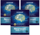 NANOWELLのNeuroxallの高められた認知機能および精神的な明快さ、アスタキサンチン、イチョウのBilobaのエキス、酸化防止剤- 60のSoftgels X 3か月(180の計算)のための3箱