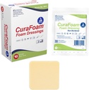 Dynarex 3011 CuraFoam フォーム ドレッシング、ノンボーダー、滅菌、クッション、モイスト ワンド ケア、2" x 2"、10 のパック