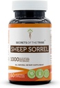 Secrets of the Tribe Sheep Sorrel 60 Capsules, Made with Vegetable Capsules and Rumex Acetosella Healthy Digestive Tract (60 Capsules)