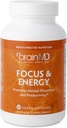 BRAINMD Dr Amen Focus & Energy - 120カプセル、2のパック - 集中と注意を促進 - カフェインフリー、グルテンフリー - 60 Totalサービング