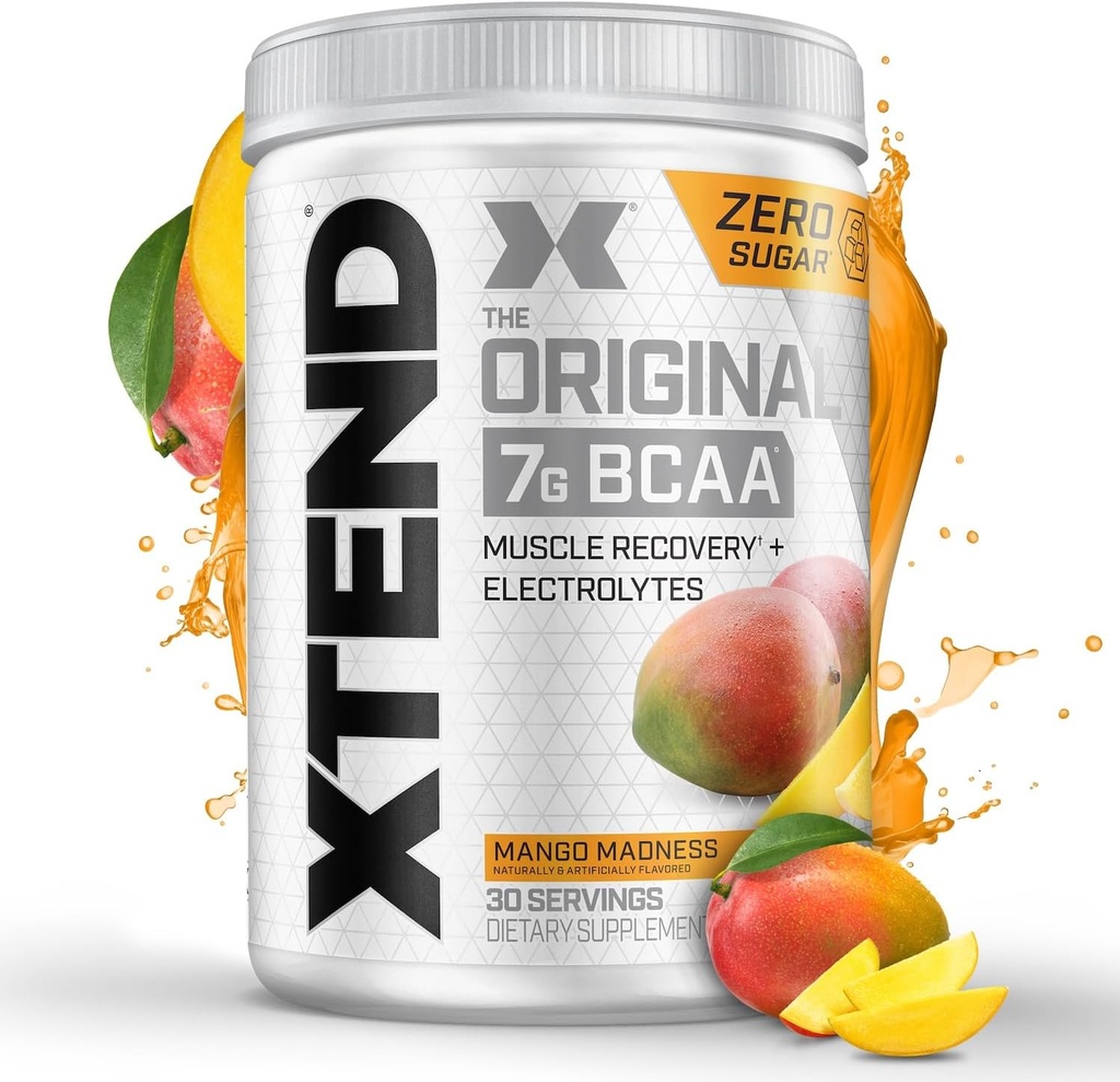 Xtend XTEND 元の BCAA の粉 7g BCAA および 2.5g L グルタミン、砂糖の人の及び女性のためのアミノ酸の自由なポストの筋肉回復飲み物、30 のサービング