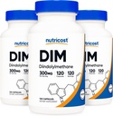 Nutricost DIM (Diindolylmethane) 300mgのBioPerine (3本のびん)の120のカプセル