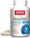 Jarrow Formulas® Inositol 750 mg, 栄養補助食品, 細胞の健康と一般的なウェルネスのための肝臓サポート, 100 ベジギーカプセル, 最大100日の供給