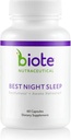 Biote Nutraceuticals - ベストナイトの睡眠 - 休息 + Awakeリフレッシュ(60カプセル)