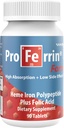 Hemeの鉄のポリペプチドを吸収する高いProerrin Forte-12mg。 ガットで簡単。90錠。赤血球の生産で援助する葉酸の1mg。 コーヒー、カルシウム、またはPPIの影響を受けません。