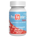 Hemeの鉄のポリペプチドを吸収する高いProerrin Forte-12mg。 ガットで簡単。90錠。赤血球の生産で援助する葉酸の1mg。 コーヒー、カルシウム、またはPPIの影響を受けません。