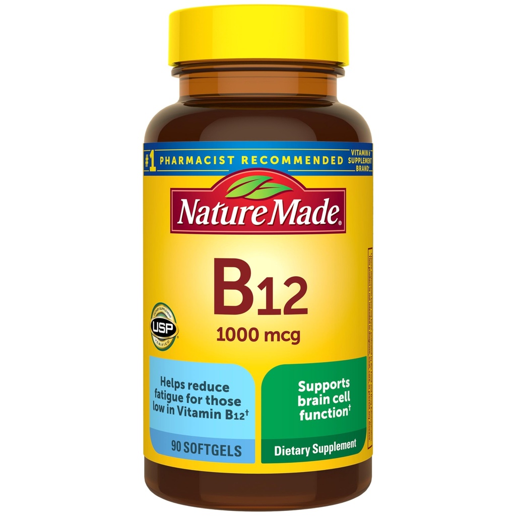 自然はビタミンB12を1000のmcg、エネルギー代謝サポート、90のSoftgels、90日の供給のための食事療法の補足作りました