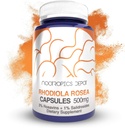 Nootropics Depot Rhodiola Roseaカプセル | 500mg | 3% Rosavins | 60カウント | アダプトゲンハーブ | Ayurvedicサプリメント | 健康なストレスレベルをサポート | 脳の健康を促進*