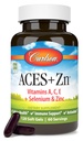 カールソン - ACES + Zn、ビタミンA、C、E +セレン&亜鉛、セルラーヘルス&免疫サポート、抗酸化剤、120 Softgels