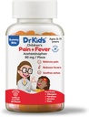 Dr. Kids Children's Pain and Fever Gummy Bite - 子供の年齢のためのChewable Acetaminophen 2-11、頭痛、咽頭炎、風邪およびインフルエンザ、オレンジバニラフレーバー、24カウント(パッケージ1)
