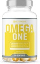 NutraOne(90 500mgの魚油の丸薬)によるOmegaOne Omega-3魚油の補足