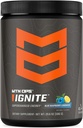 MTN OPS Ignite Energy Drink Powder, Gluten Free Nootropic Supplement Drink Mix, L Arginine, L Citrulline, Caffeine & Nootropic Sugar Free Drink Mix, 45 Servings, Blue Raspberry Lemonade