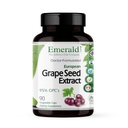 EMERALD LABSヨーロッパブドウ種子エキス - 抗酸化剤&免疫サポートサプリメント - 健康な血流をサポート - 90野菜カプセル(90日供給)