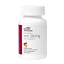 Bariatric利点のChewableの鉄29のmg - Bariatricの外科患者のための-ビタミンCの鉄-鉄の好み無し-鉄のFumarate及びCarbonylの鉄の補足-情熱のフルーツ- 90の計算