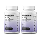 Melatonin 20mgの速い分解のタブレット-高い効力、速い代理、自然な睡眠サポート-大人のための睡眠の援助-非Groggyの薬物なしの方式- 120の睡眠の丸薬- 2のパック