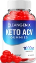 LeanGenix Keto ACV Gummies - 高度な式LeanGenix Keto Plus重量管理ACV Gummies Apple Cider Vinegar LeanGenix ACV栄養補助食品のレビュー男性女性(60 Gummies)