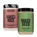NAKEDビーガンプロテインバンドル種子と1LBライス