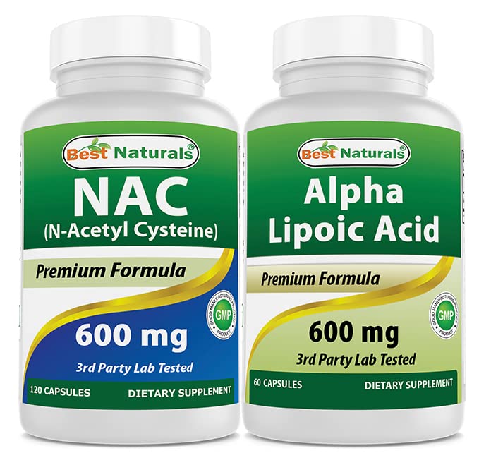 ベストナチュラルNAC 600mg&アルファリポ酸600mg
