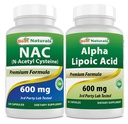 ベストナチュラルNAC 600mg&アルファリポ酸600mg
