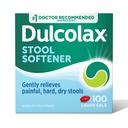 Dulcolaxの腰掛けの軟化剤の乳剤のゲルのカプセル、堅い、乾燥した腰掛け、Docusateナトリウム100のmg、100の計算のための穏やかな便秘の救助