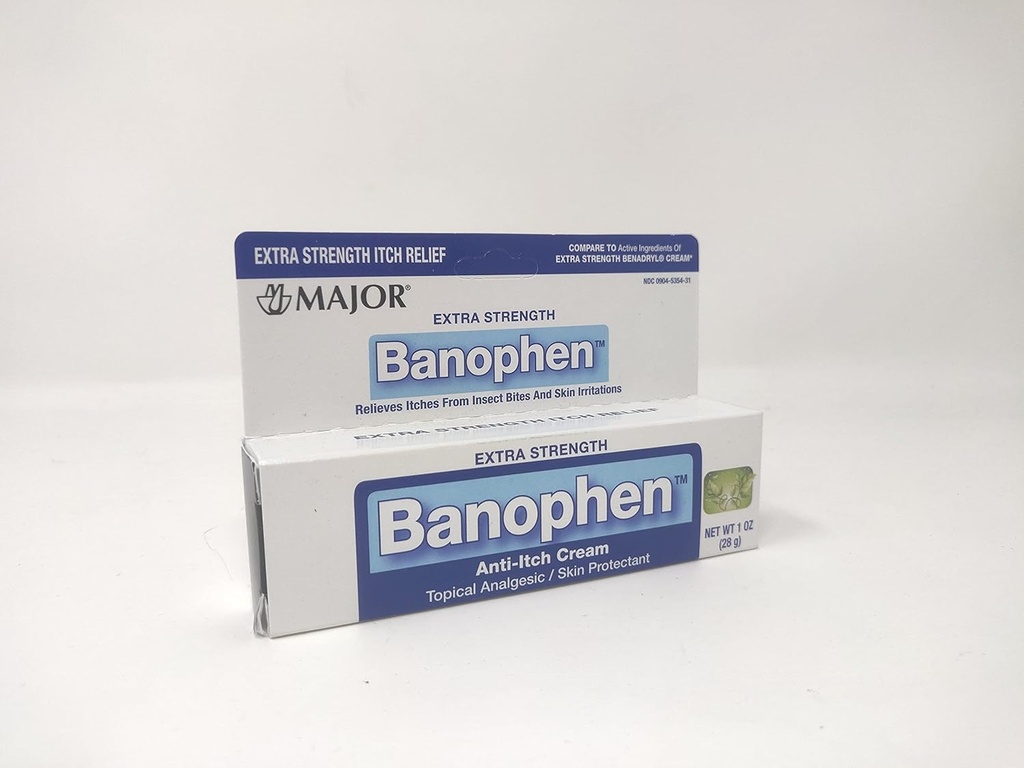 Banophenの反イッチ2%のMmp 28gm